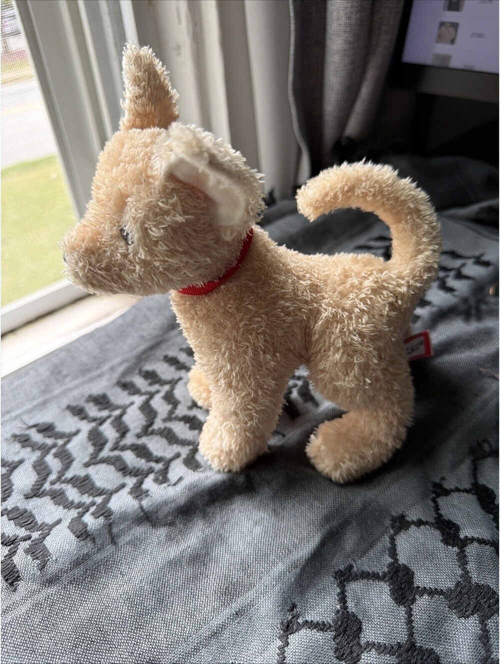 8" Douglas Plush Golden Retriever Dog Toy Stuffed Animal Light Brown Small Puppy